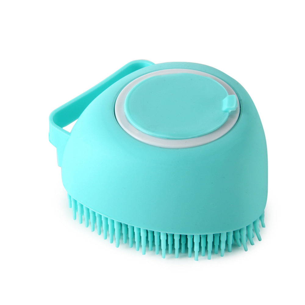 Silicone Pet Bath Brush with Shampoo Dispenser - N&G Smart Living