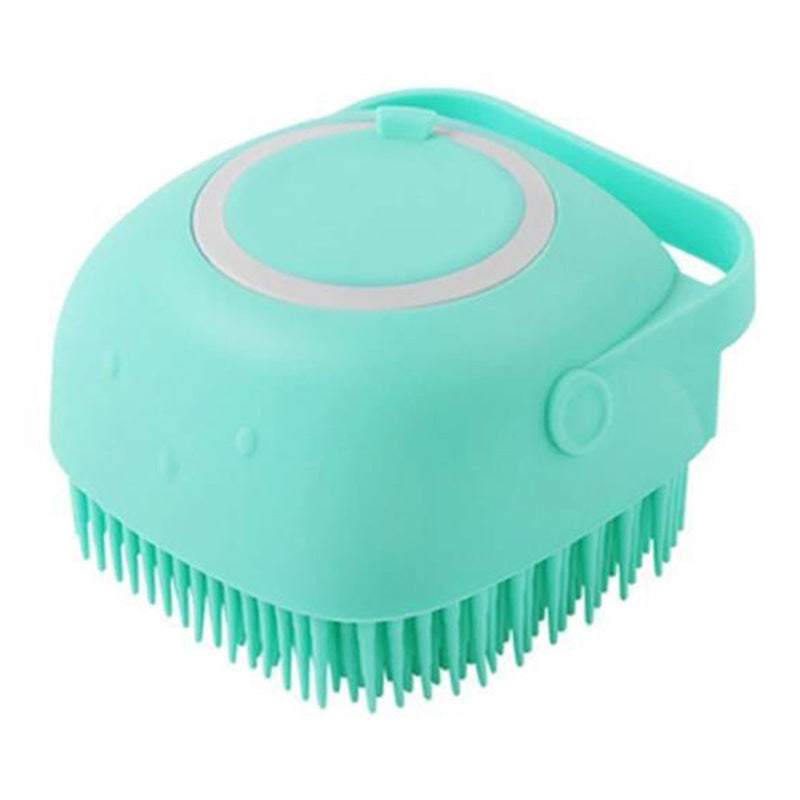 Silicone Pet Bath Brush with Shampoo Dispenser - N&G Smart Living